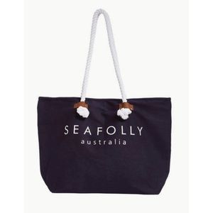 Seafolly's Ship Sail Tote - Indigo